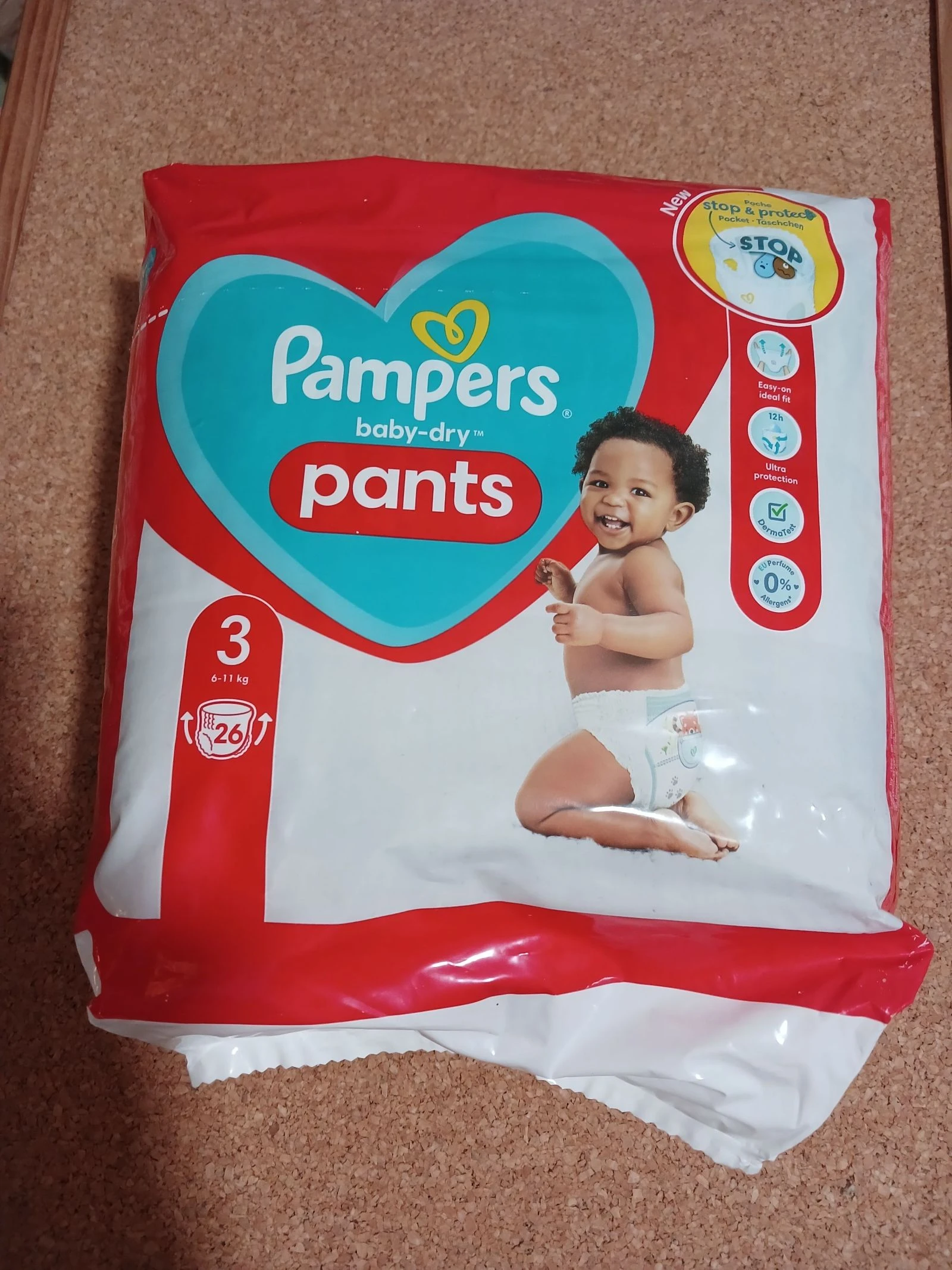 Couches pampers 